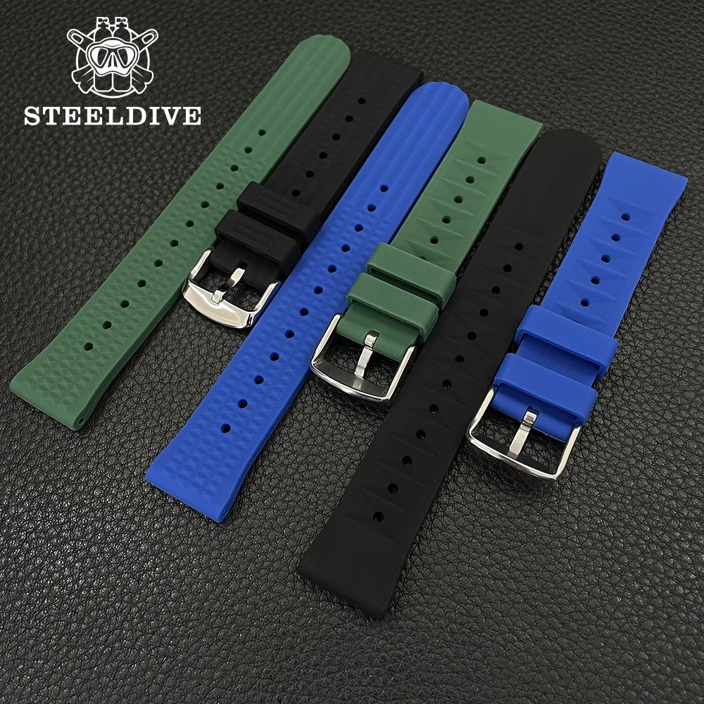 Seiko Watch Prospex - STEELDIVE Tali Mekanis Otomatis 20Mm Tali