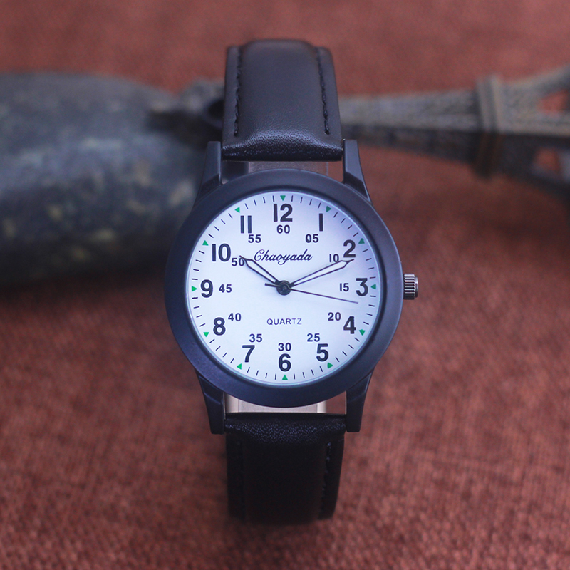 Leather Watch Band Men - Chaoyada Jam Tangan Kuarsa Fashion Pria