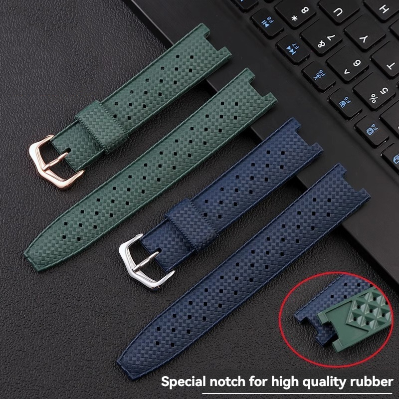 Tali jam tangan karet pria, un - Cartier Watch Tank ulasan dan harga