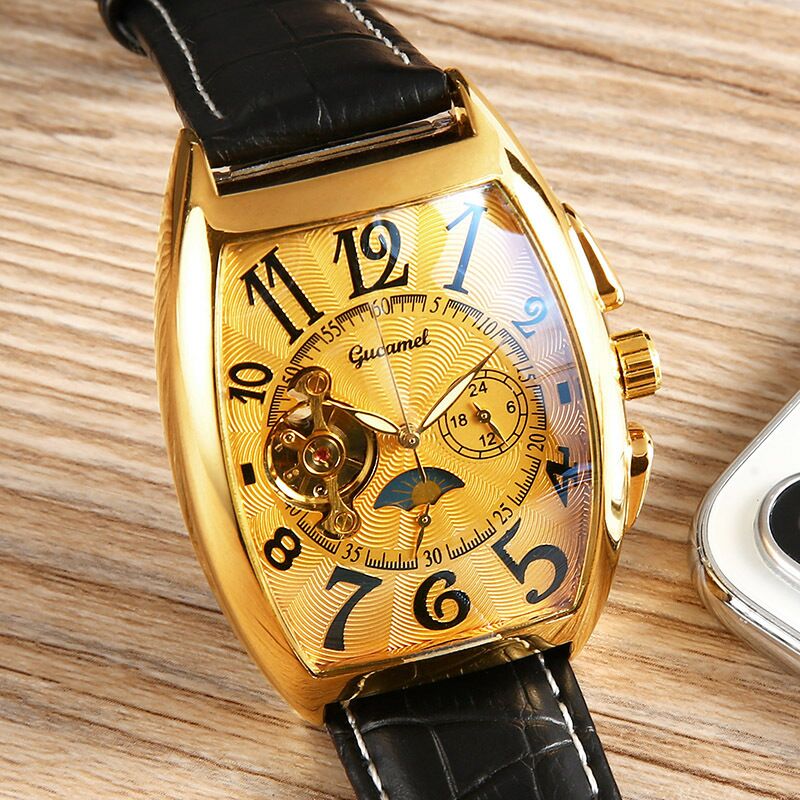 Jam Tangan Mekanik Otomatis Pr - Cartier Watch Tank ulasan dan harga