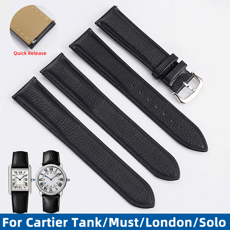 16/17/19/20/22/23Mm Tali Jam T - Cartier Watch Tank ulasan dan harga
