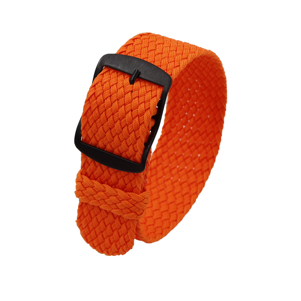 18Mm 20Mm 22Mm Warna Solid unt - Perlon Strap Woven ulasan dan harga