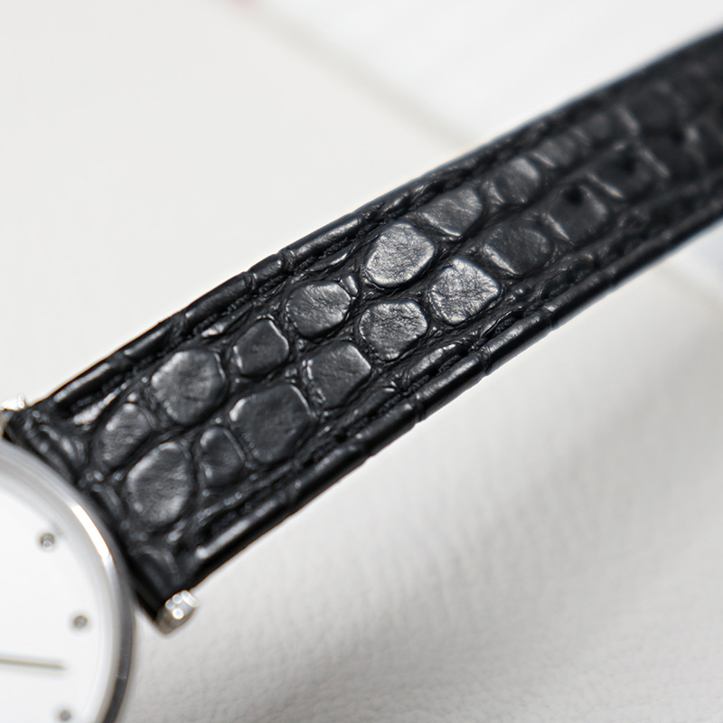 Tali Kulit Asli Buaya Tipis un - Cartier Watch Tank ulasan dan harga
