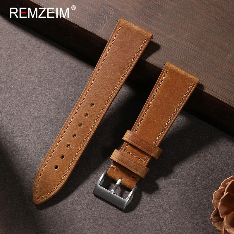 Crazy Horse jam tangan kulit R - Suede Strap Watch ulasan dan harga
