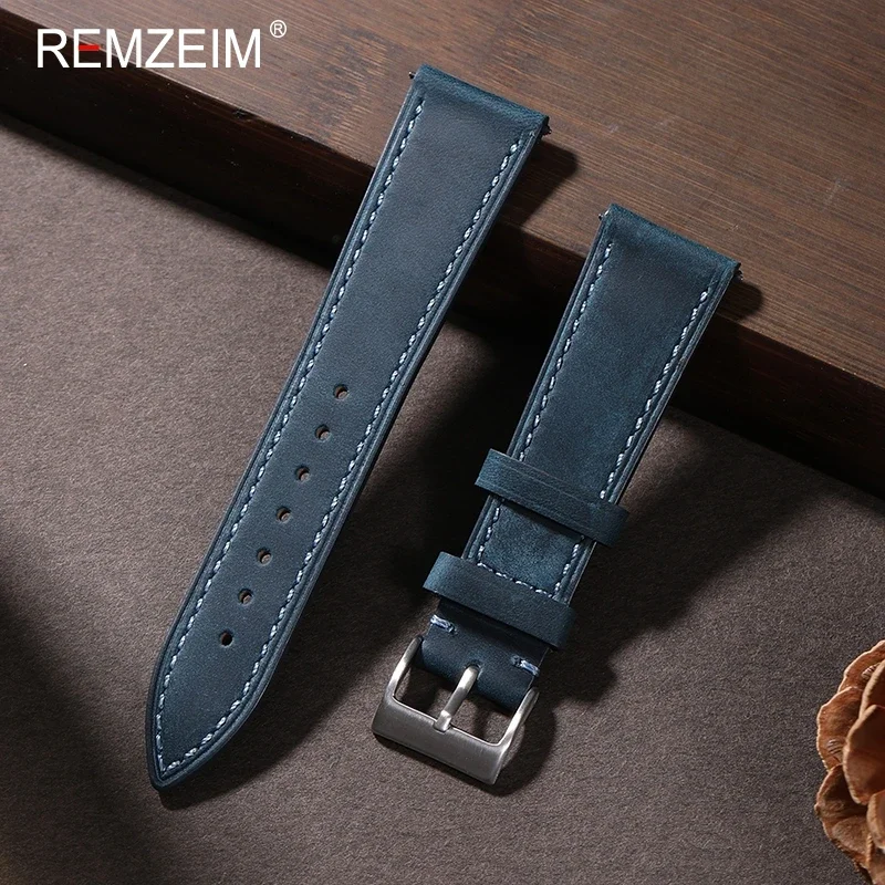 Crazy Horse jam tangan kulit R - Suede Strap Watch ulasan dan harga
