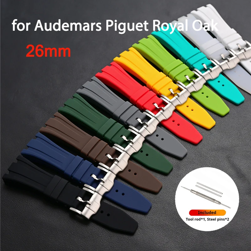 Tali Karet 26Mm untuk Audemars - Audemars Piguet Watch Royal Oak Offshore ulasan dan harga