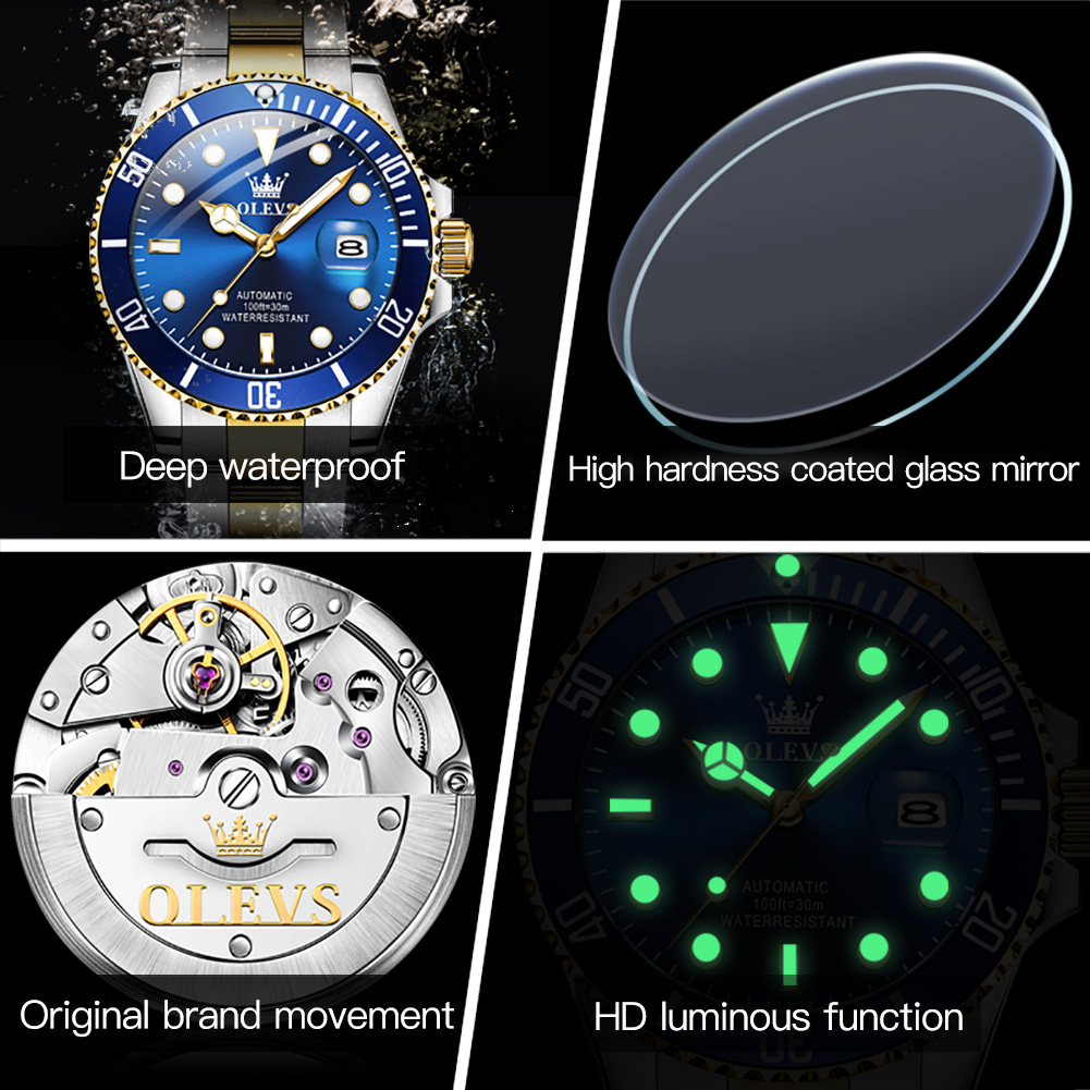 OLEVS 6650 jam tangan klasik p - Rolex Watch Datejust ulasan dan harga