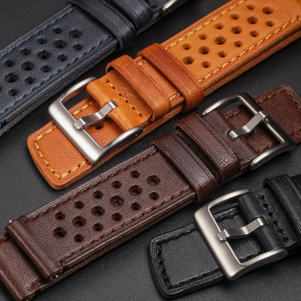 Tali Jam Tangan Kulit Sapi Hem - Suede Strap Watch ulasan dan harga