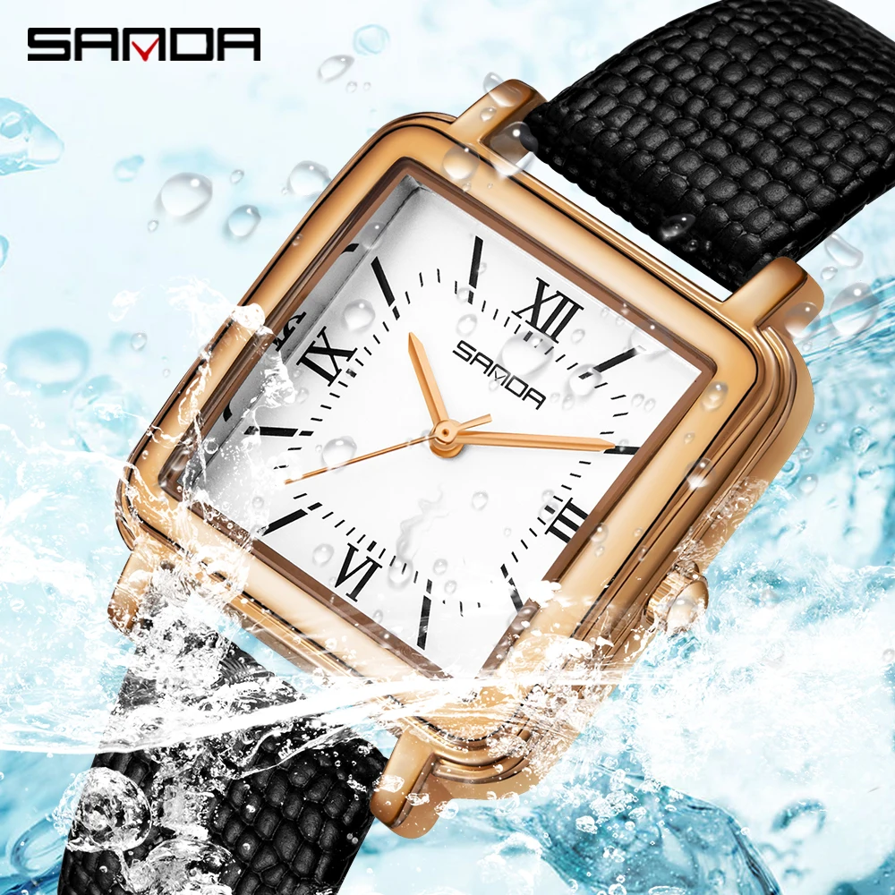 SANDA Jam Tangan Kuarsa Mewah  - Stainless Bracelet Diver ulasan dan harga