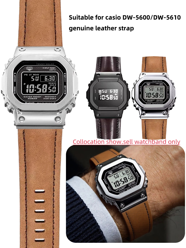 DW-5600 Matte Retro Kulit Asli - Casio Watch G-Shock Dw-5600 ulasan dan harga